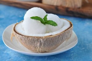 coconut ice cream coconut ice cream