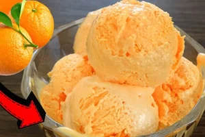 orange icecream